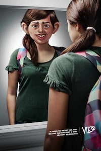 Illustrated Anti-Bullying Ads Image 2