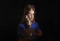 Glitchy Portrait Photography Image 6