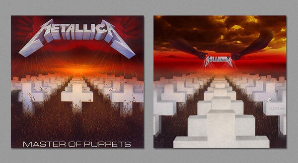 Reversed Album Covers
