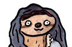 Medieval Sloth Illustrations