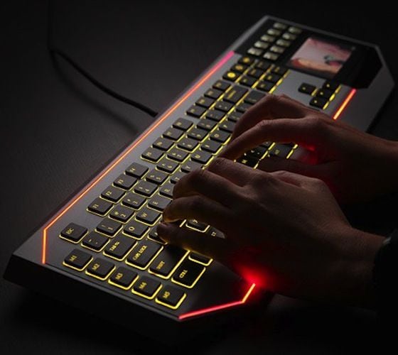 Galactic Touchpad Keyboards