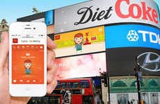 Interactive Avatar-Making Billboards