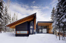 Angular Wooden Family Retreats