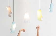 Whimsical Floating Lamps