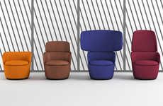 Vibrant Privacy-Inspired Chairs