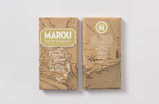 Treasure Map Chocolate Branding