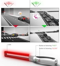 LED Traffic Batons Image 2