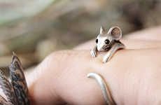 Curvy Rodent Rings