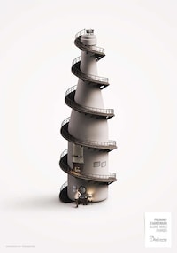 Wine Bottle Tower Ads Image 3