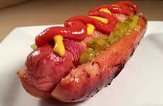 Hotdog-Stuffed Sausage Buns