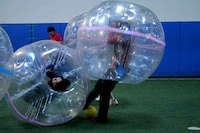 Bubble-Wrapped Soccer Matches Image 6