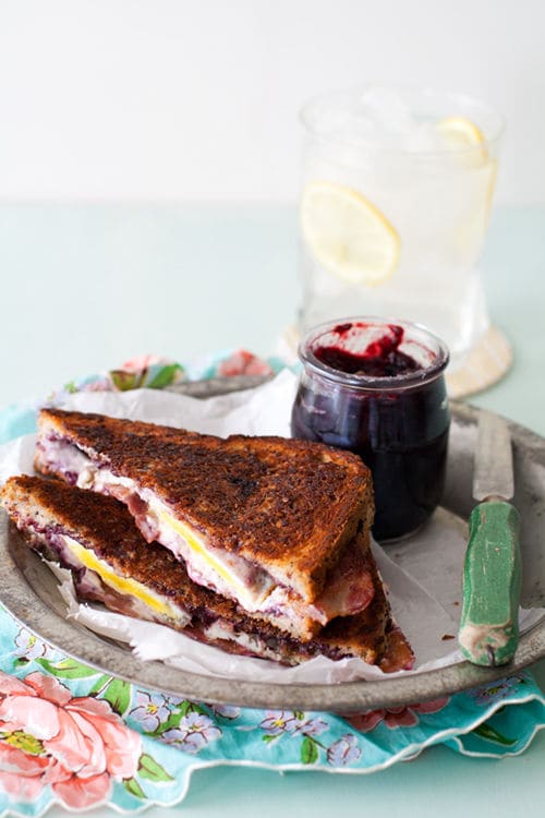 Fruity Bacon Sandwiches
