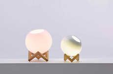 Transparent Pastel Lamps