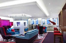 Airline-Themed City Lounges