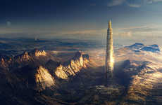 Futuristic Skyscraper Cities