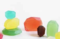 Gemstone-Inspired Soaps