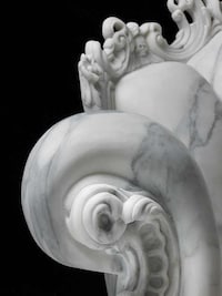 Iconic Carved Marble Chairs Image 3
