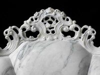 Iconic Carved Marble Chairs Image 4