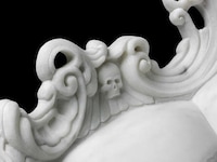 Iconic Carved Marble Chairs Image 5