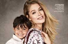 Mother-Child Fashion Ads