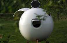 Orb-Shaped Treehouses