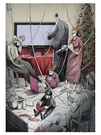 Moving Melancholic Illustrations Image 4