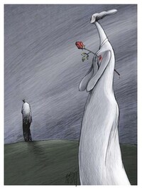Moving Melancholic Illustrations Image 6