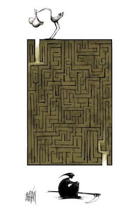 Moving Melancholic Illustrations Image 8