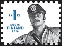 Hunky Postage Stamps Image 3