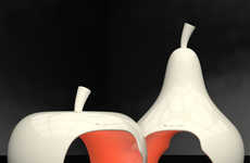 Fiery Fruit-Shaped Lighting