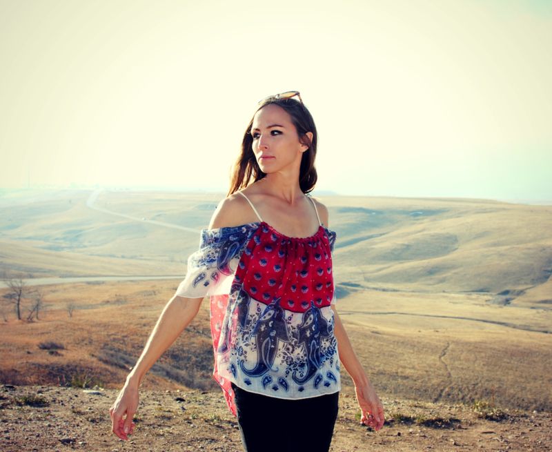 Upcycled Scarf Shirts