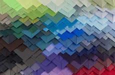 Transfixing 3D Paper Patterns
