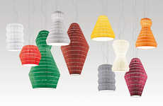 Layered Fabric Lanterns