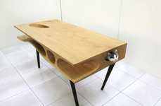 Lounging Feline Tables