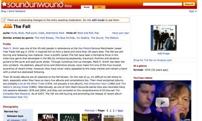 Crowdsourcing Music Wikis