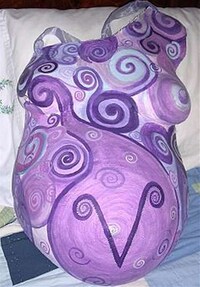 Pregnant Belly Casting Image 4