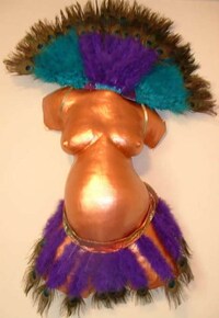 Pregnant Belly Casting Image 5