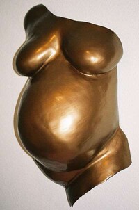Pregnant Belly Casting Image 7