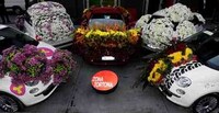 Flower-Covered Cars Image 3