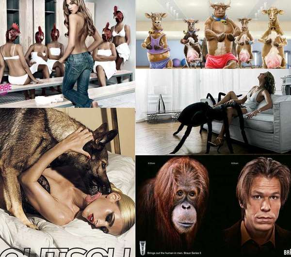 40 Animalistic Ads