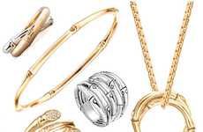Gilded Bamboo Jewelry