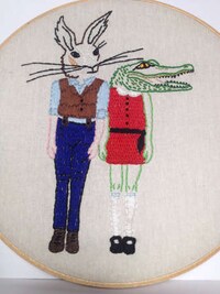 Pop Culture Embroidered Artworks Image 3