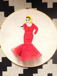 Pop Culture Embroidered Artworks Image 4
