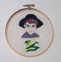 Pop Culture Embroidered Artworks Image 6