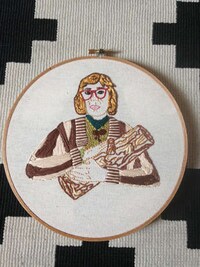 Pop Culture Embroidered Artworks Image 7