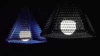 Flat-Packed 3D-Printed Lampshades Image 5