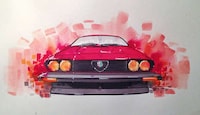 Vibrant Automotive Art Image 7