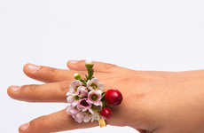 Hippie Flower Rings