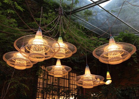 Whimsical Recycled Lighting