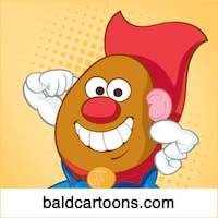 Balding Cartoon Campaigns Image 7